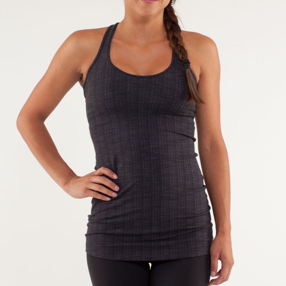 Lululemon Cool Racerback Extra Long Ziggy Wee Luon Tank
